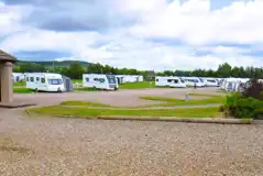 Fully serviced hardstanding touring pitches