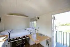 Strathmore shepherd's hut interior