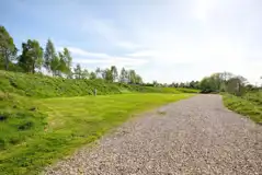 Electric grass touring pitches with 16 hook up