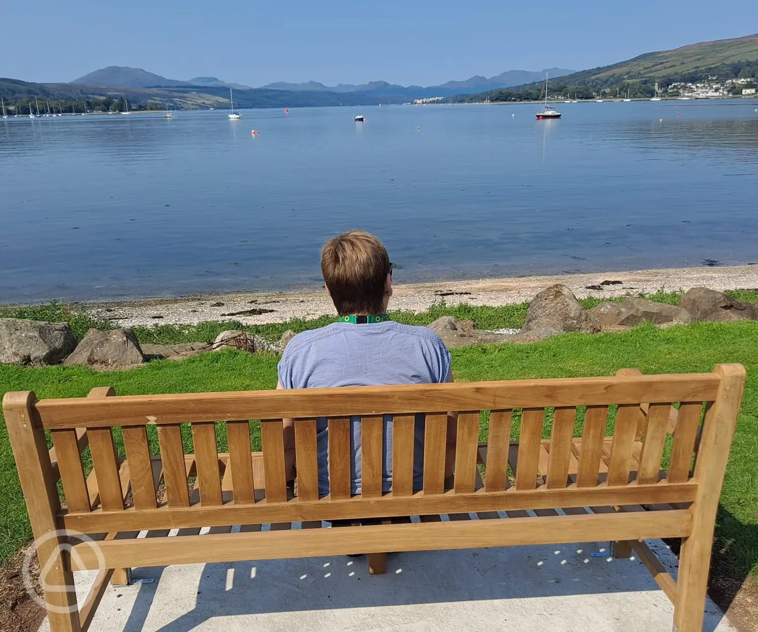 View of Gare Loch from the site View of Gare Loch from the site