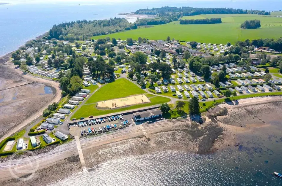 Rosneath Castle Caravan Park in Helensburgh, Argyll