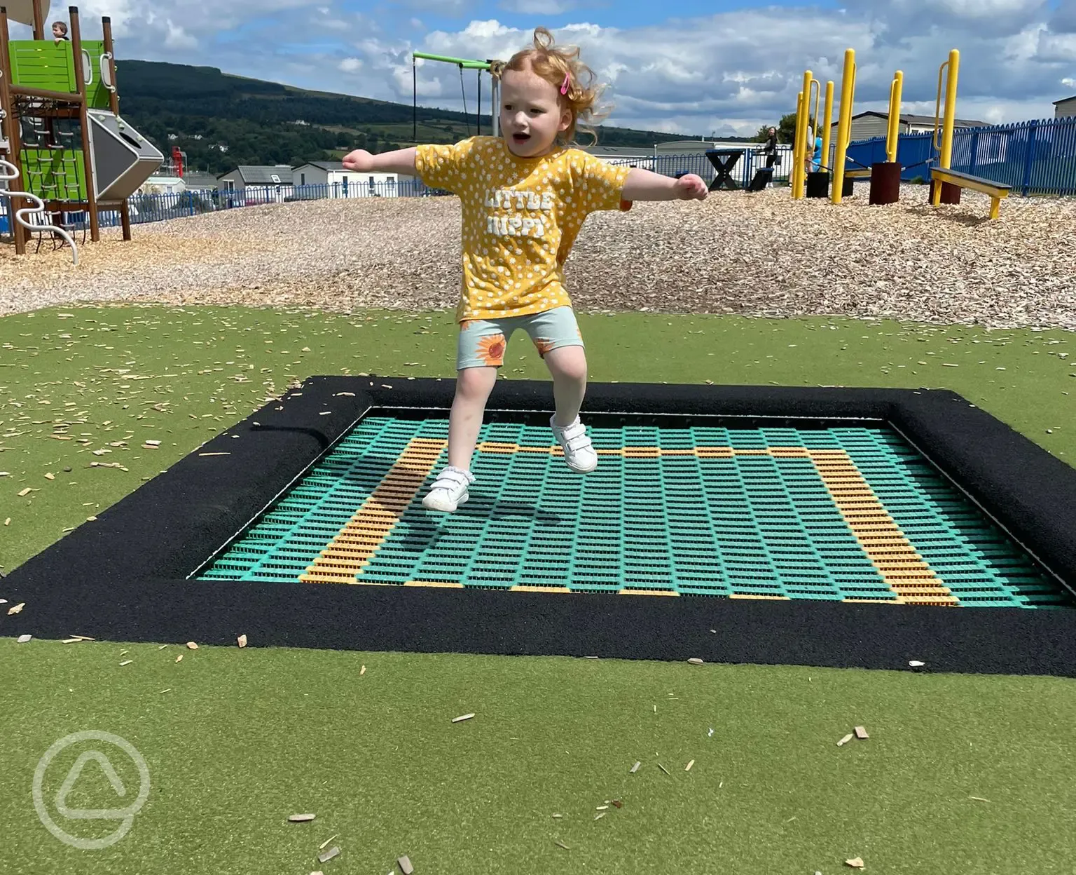 Outdoor trampoline Outdoor trampoline