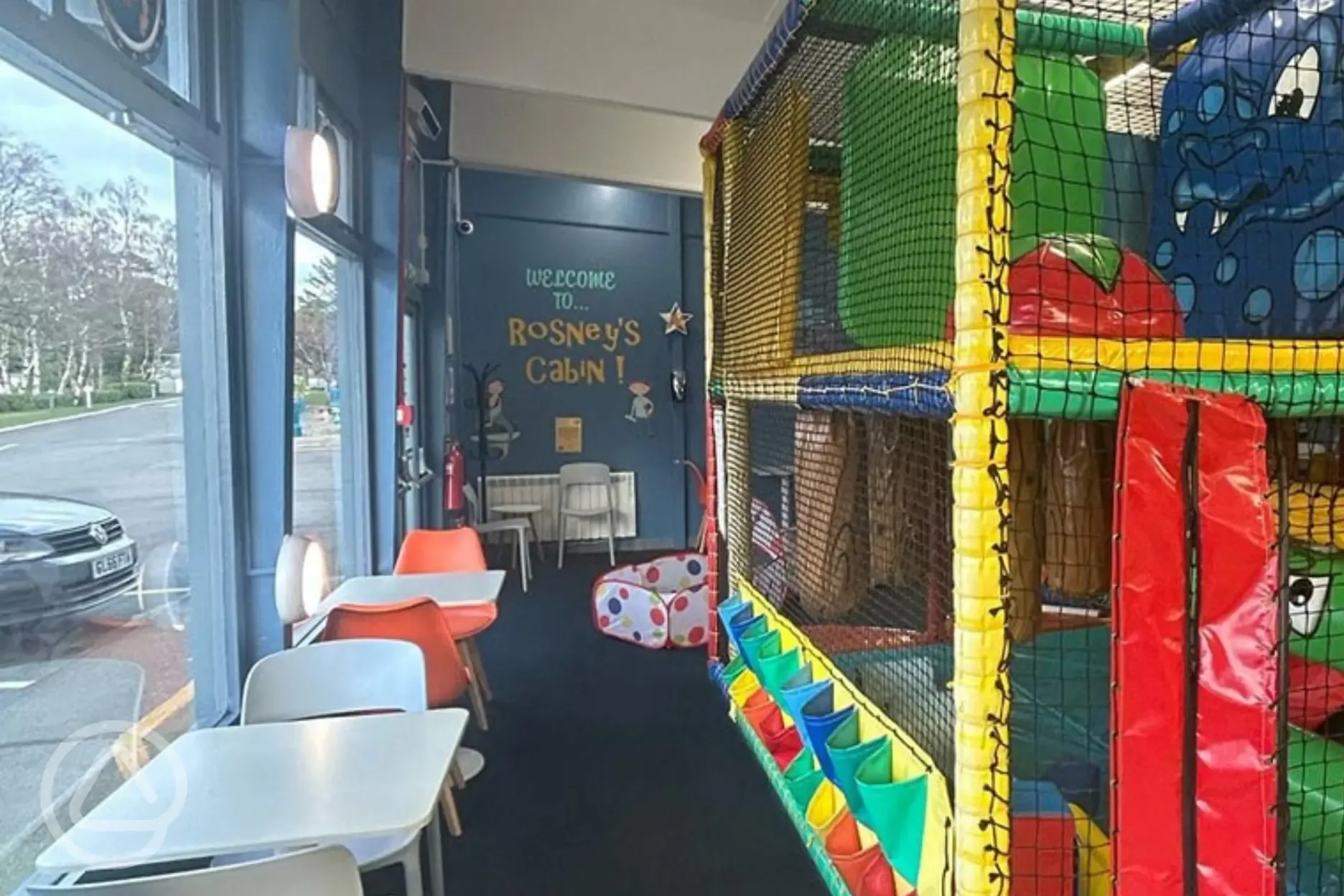 Indoor soft play area Indoor soft play area