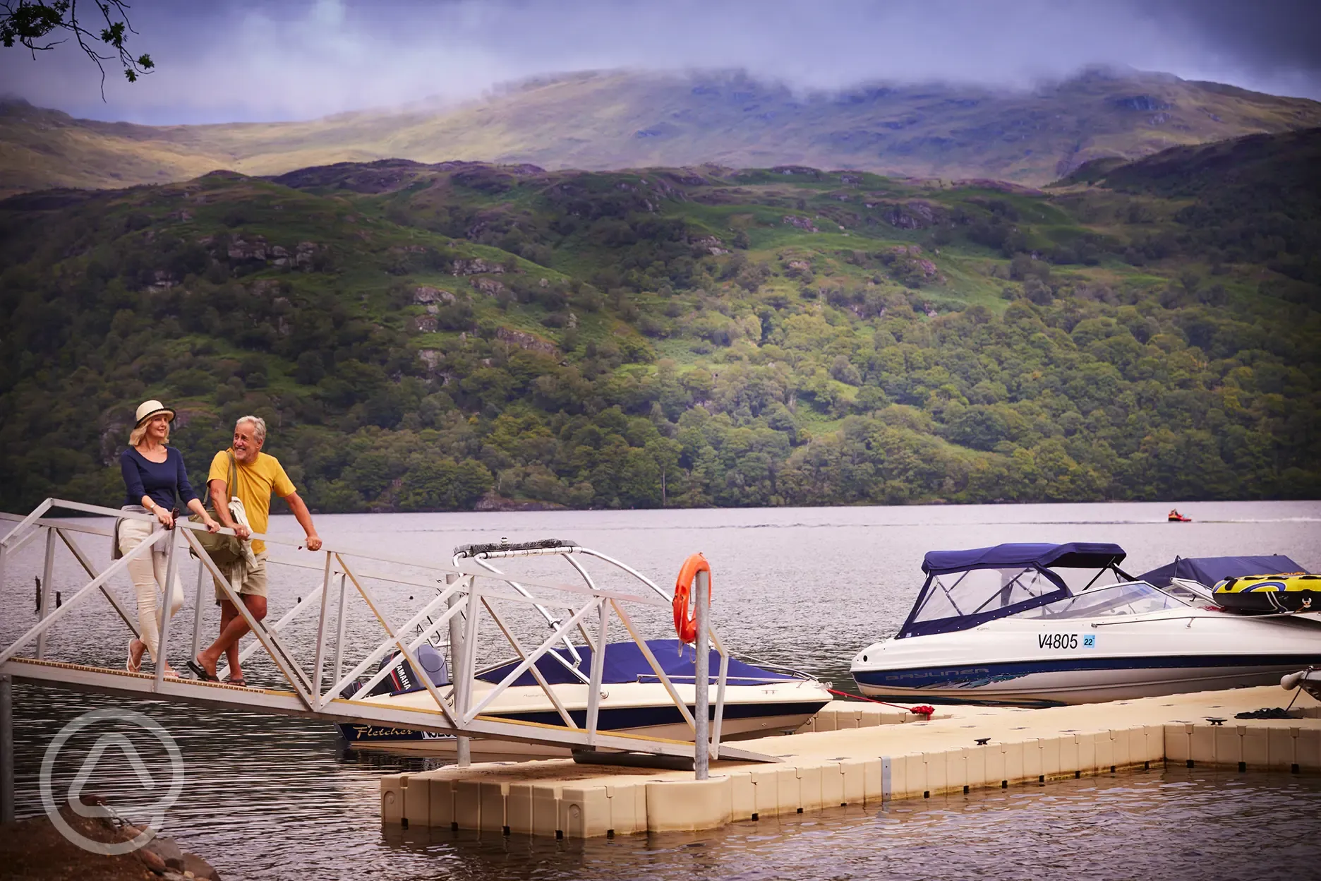 Set by Loch Lomond with boat hire and storage available