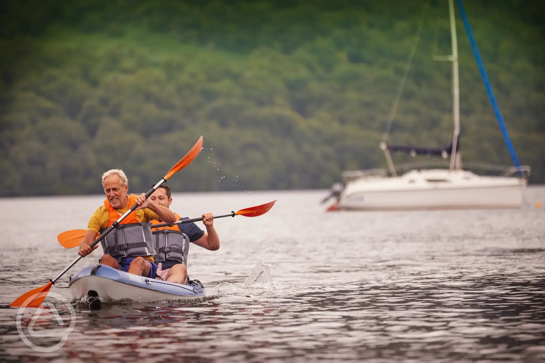 Set by Loch Lomond with kayak hire