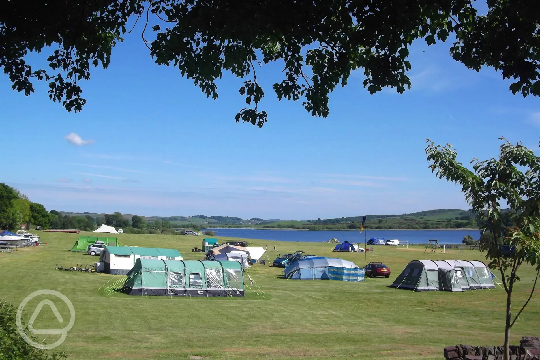 Extensive tent field