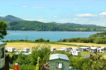 Castle Point Caravan and Camping Site with coastal views