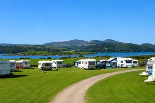 Castle Point Caravan and Camping Site, Dalbeattie, Dumfries and Galloway Castle Point Caravan and Camping Site, Dalbeattie, Dumfries and Galloway
