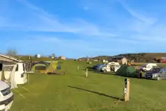 Electric grass caravan pitches 