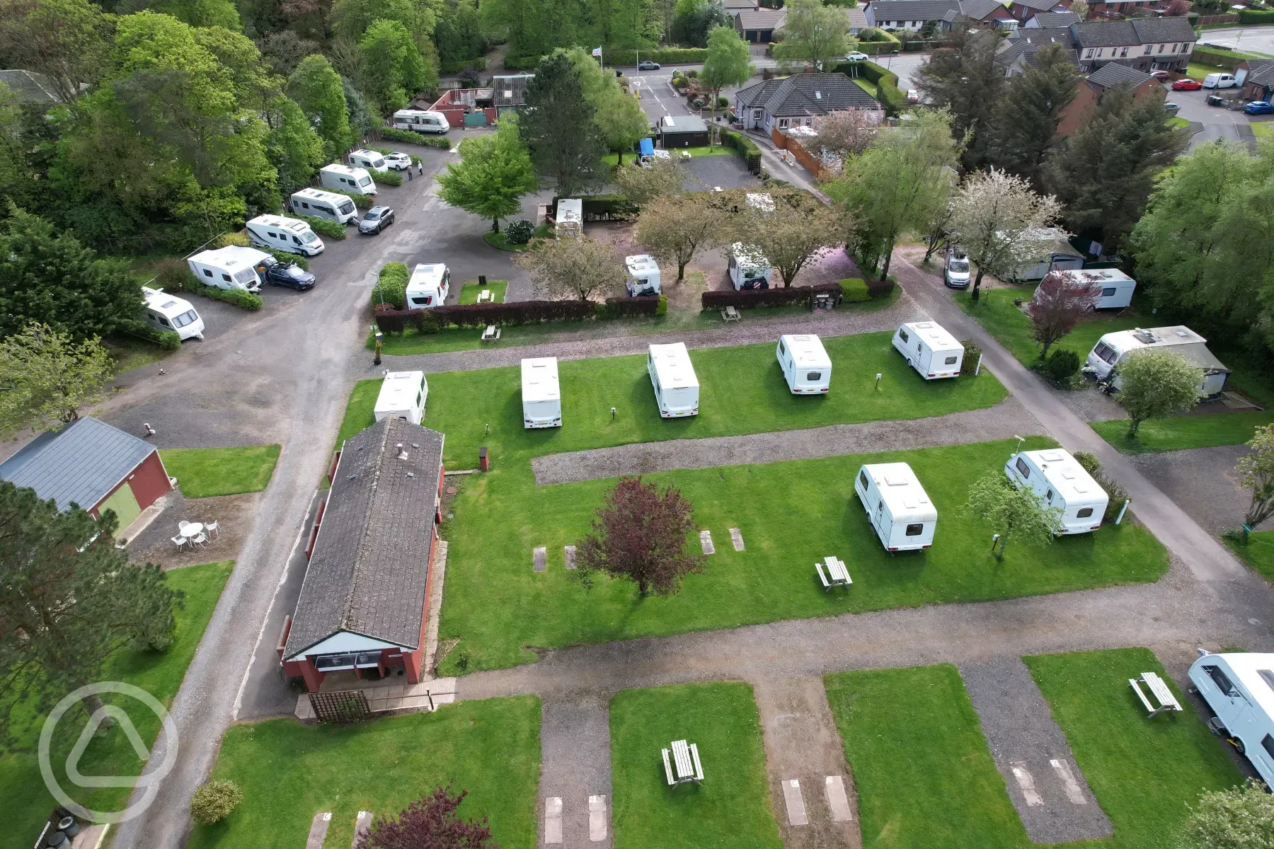 Aerial of the site