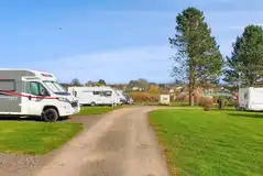 Electric hardstanding pitches with 16 amp electric hook up