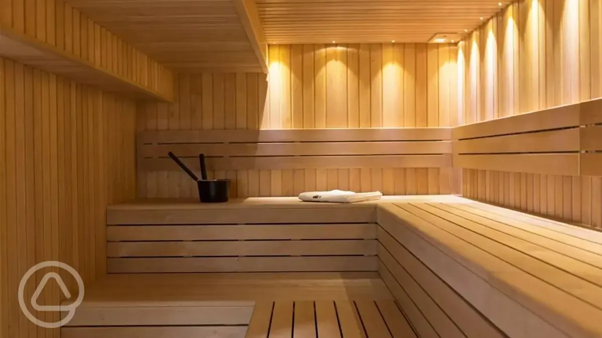 Adults only sauna 