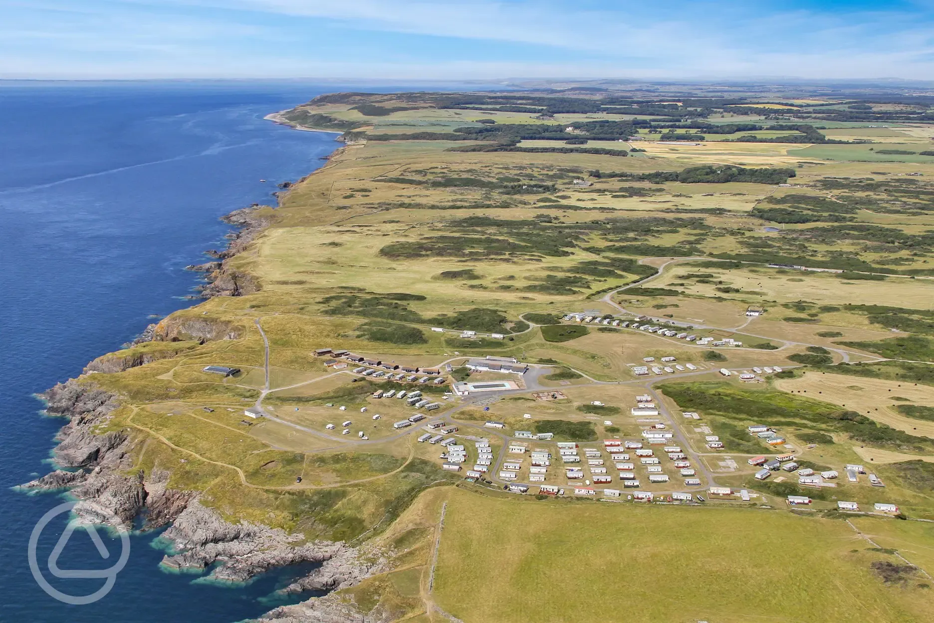 Aerial of the site