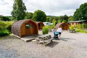 Glamping Area at Lomond Woods
