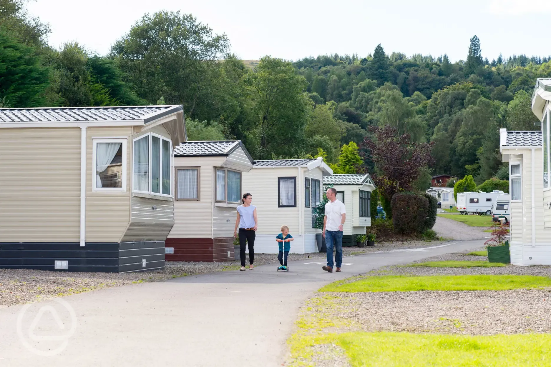 Caravan Holiday Homes at Lomond Woods, Balloch