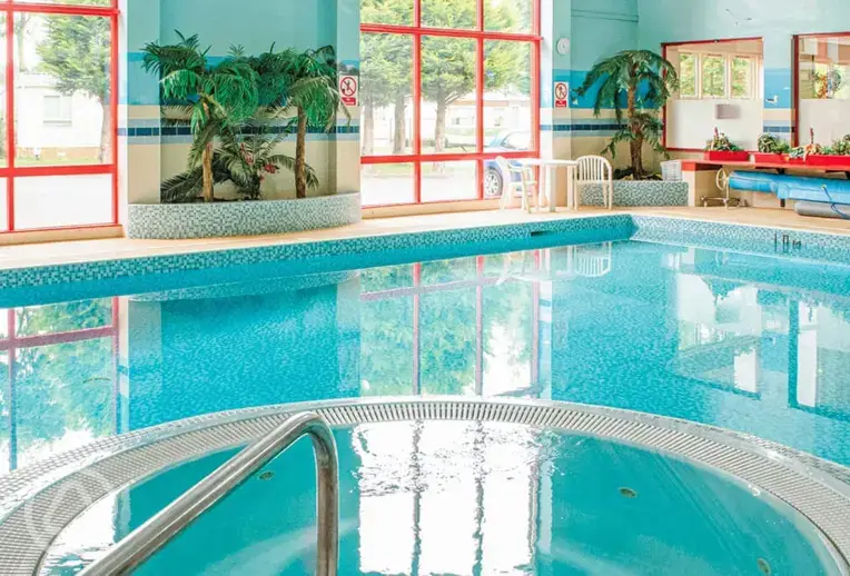 Indoor heated swimming pool (open year round)