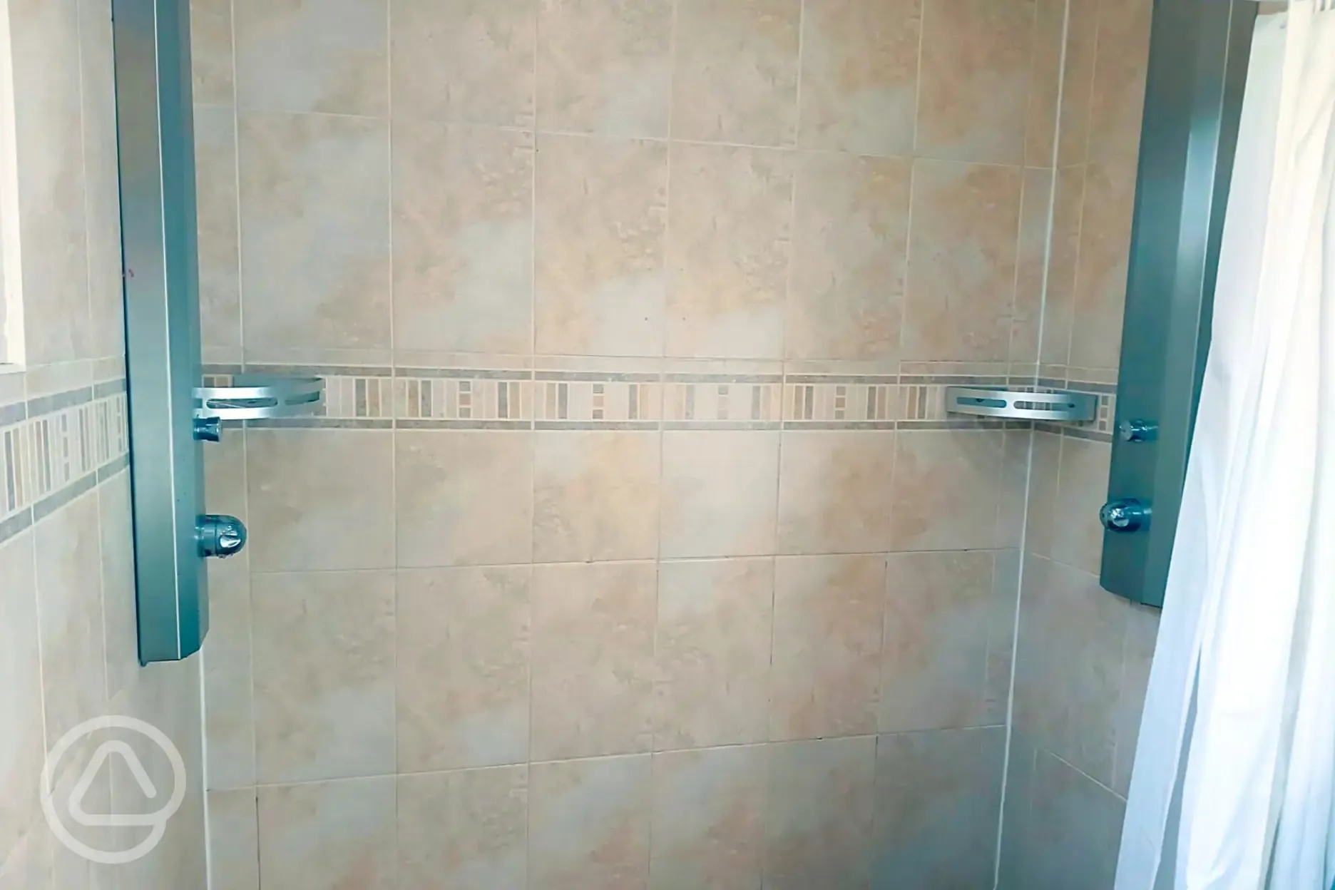Push button showers Push button showers