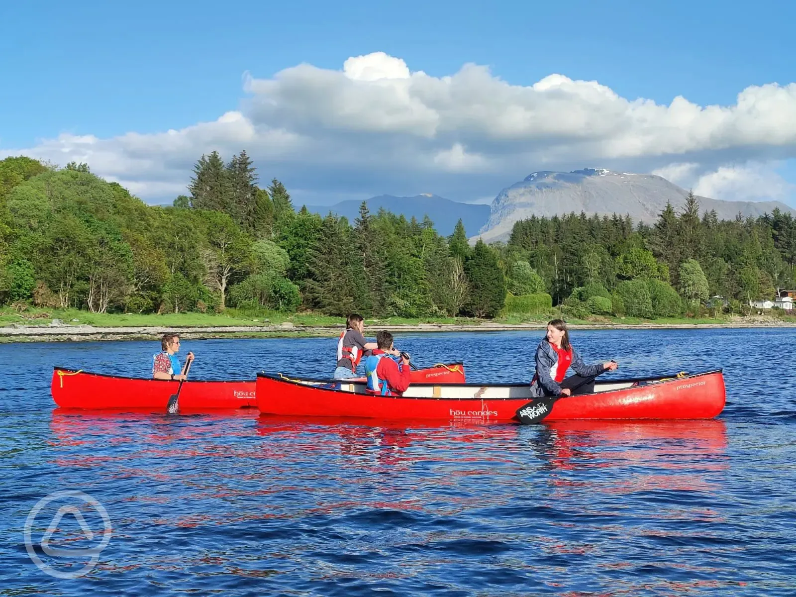 Kayaking on the loch