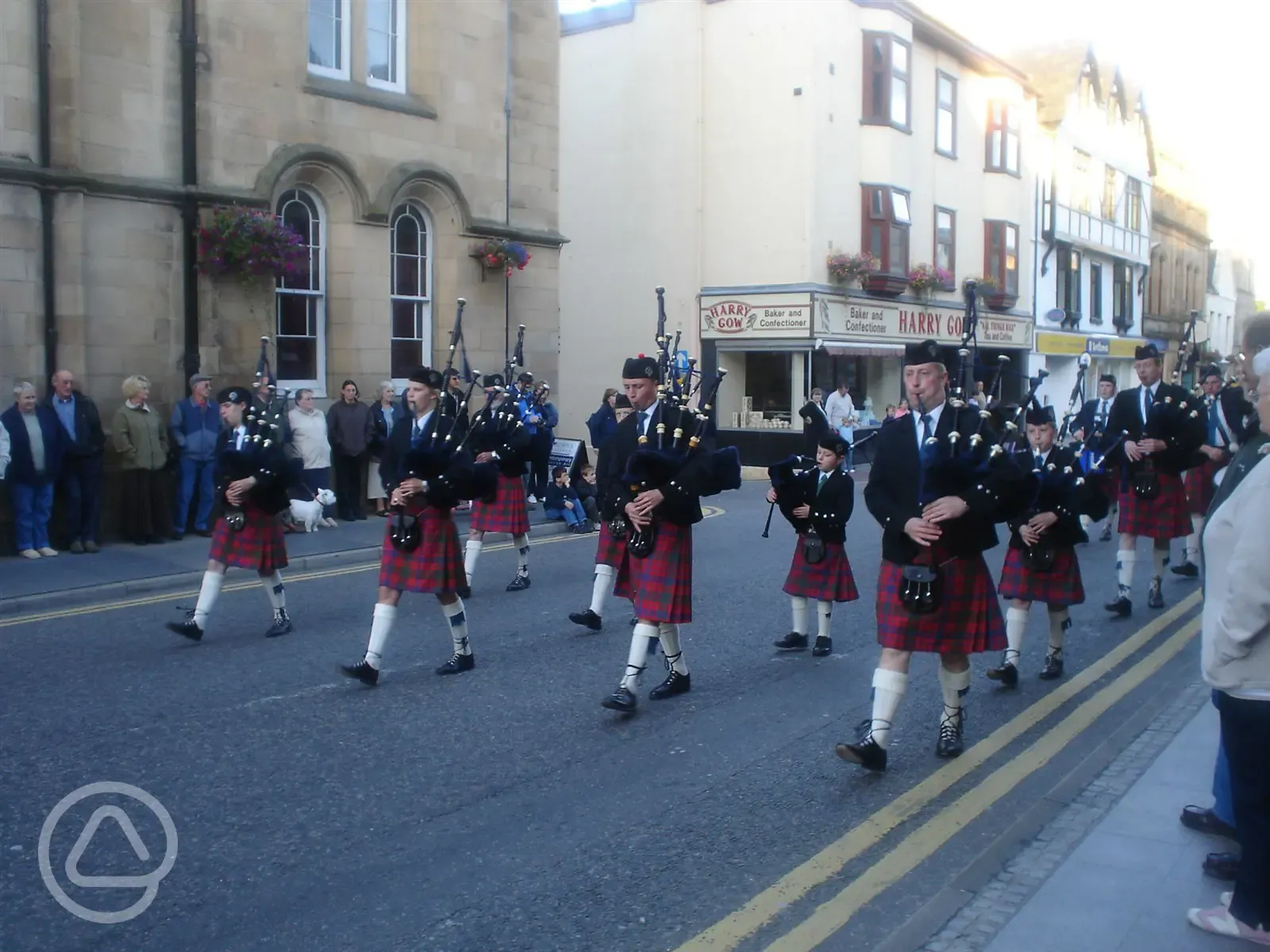 Tain Pipe Band plays regular for visitors to the town