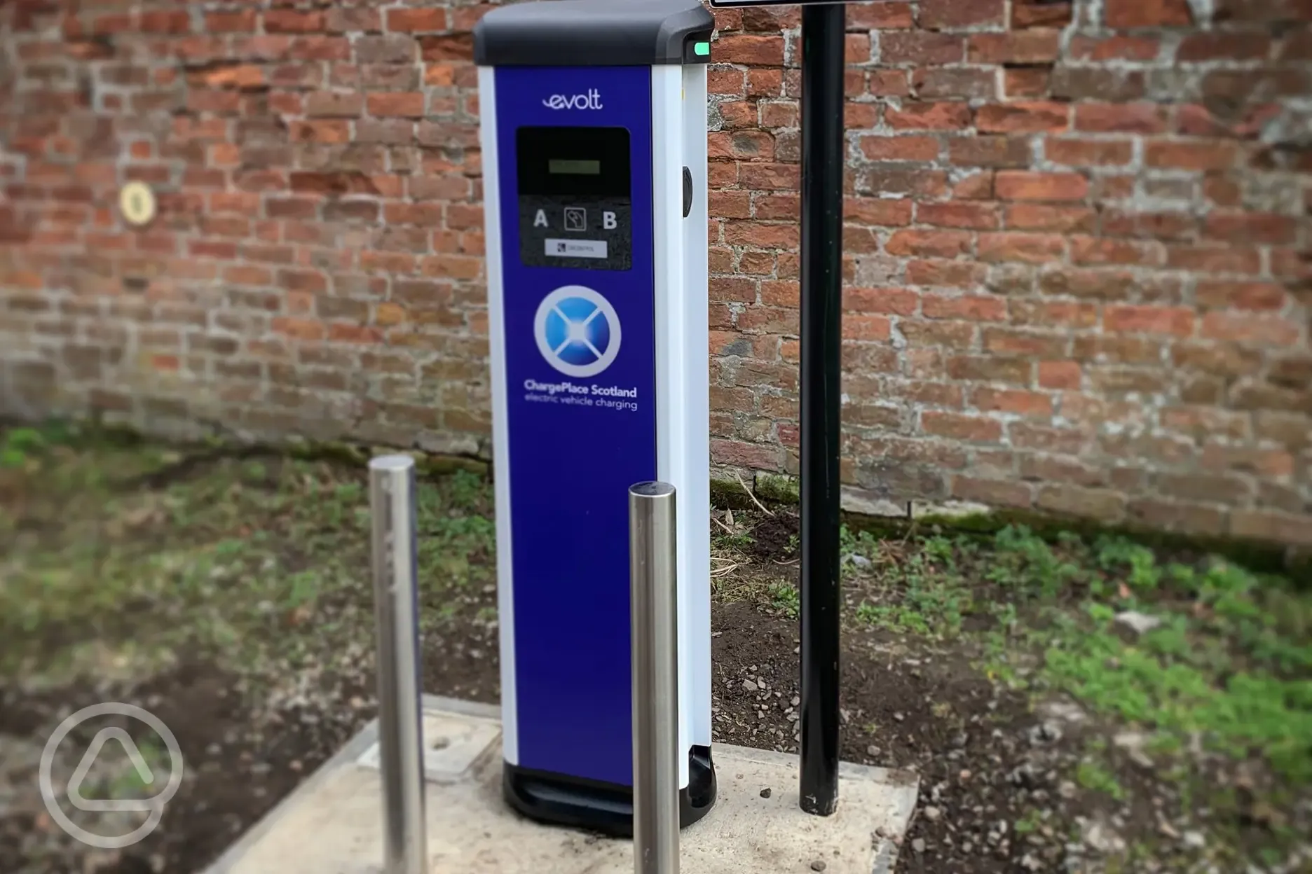 EV charging point on site
