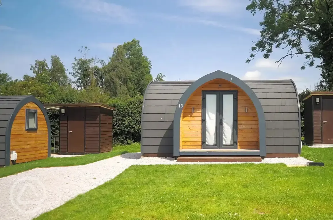 Ensuite camping pods
