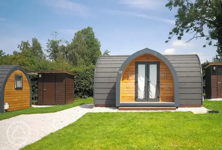 Ensuite camping pods