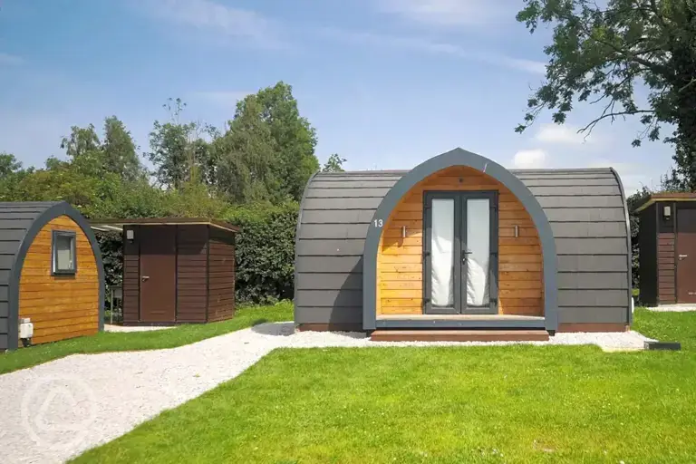 Ensuite camping pods