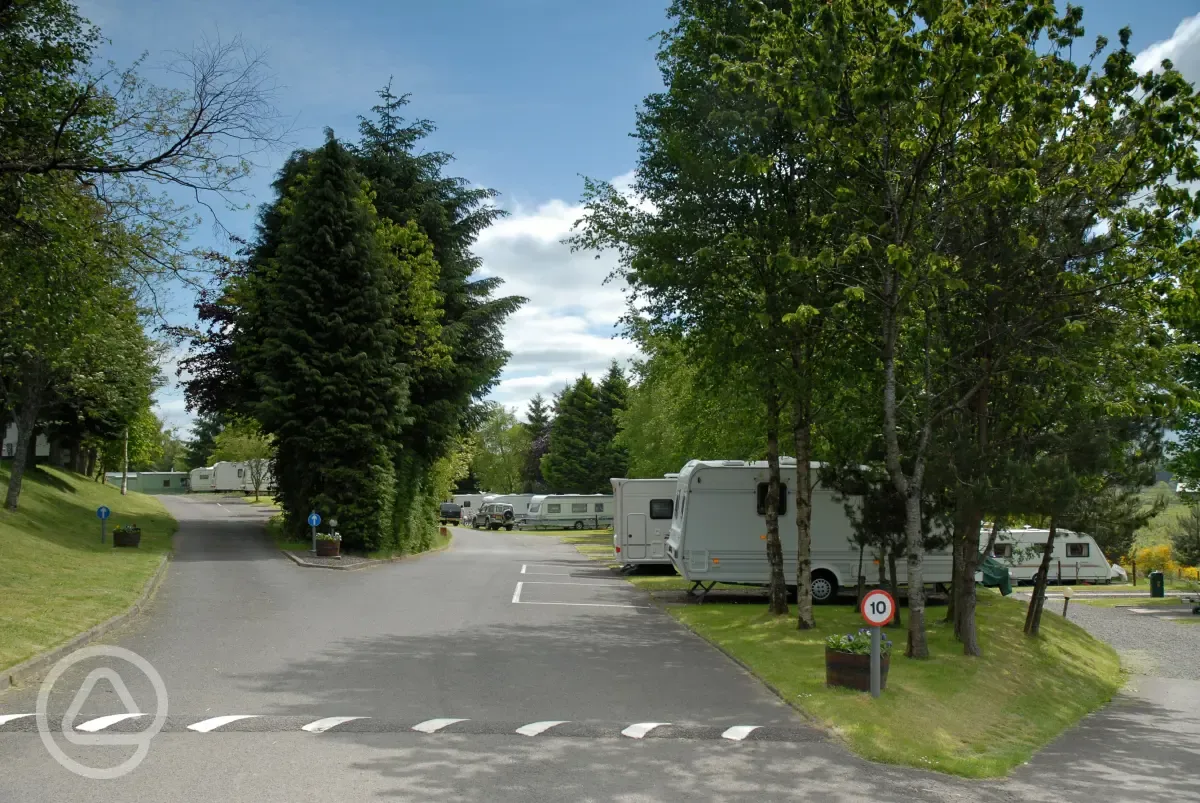 Touring at Trossachs Holiday Park