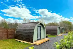 View or camping pods