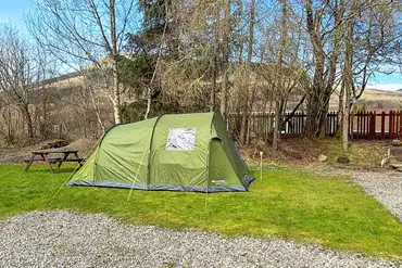 Non electric grass tent pitches at Balquhidder Braes Holiday Park