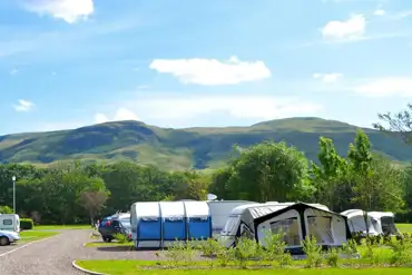 Hardstanding touring pitches