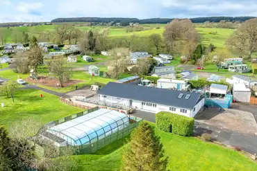 Aerial of the site