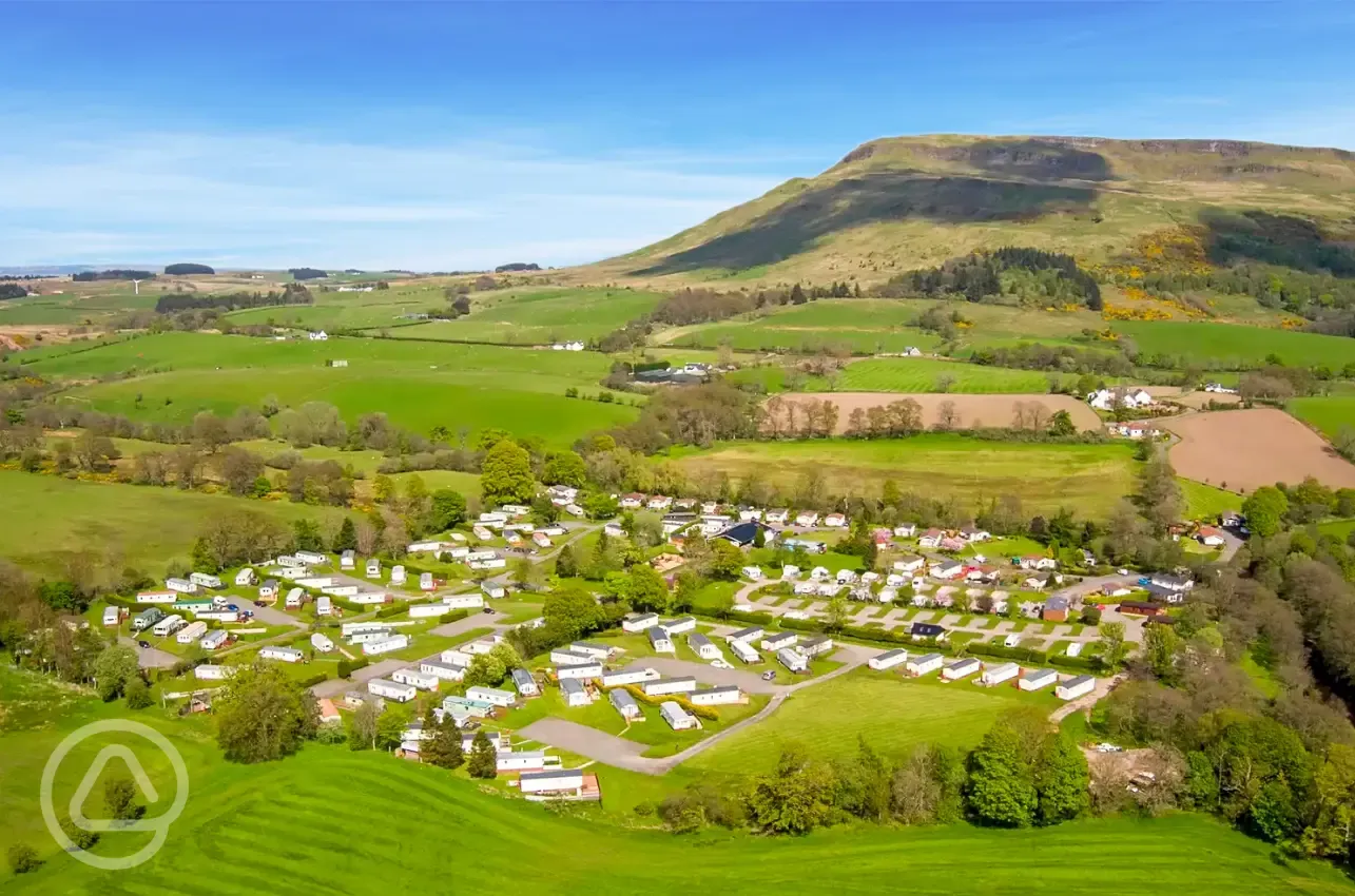 Aerial of the site