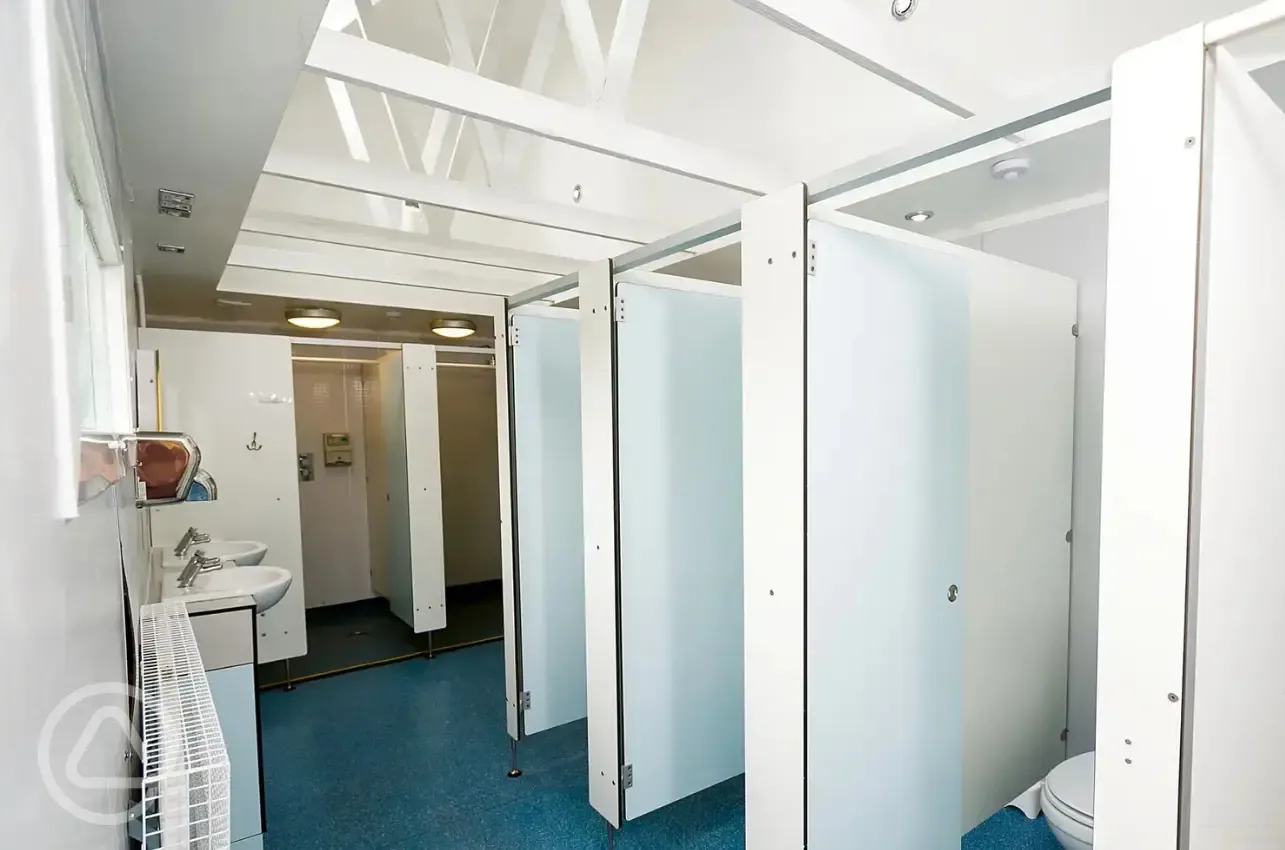 Touring facilities block - toilets