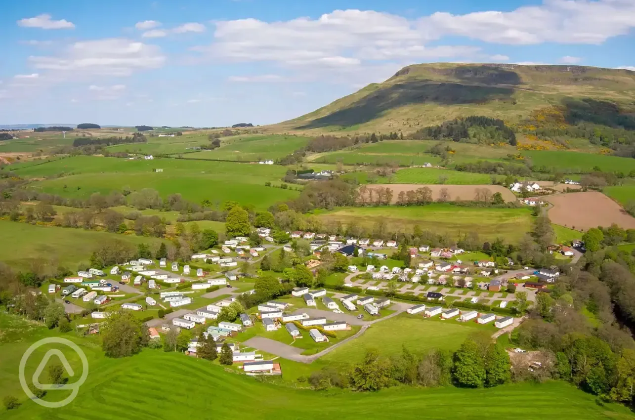 Aerial of the site