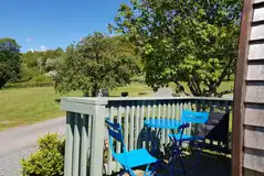 Gypsy pod outside seating