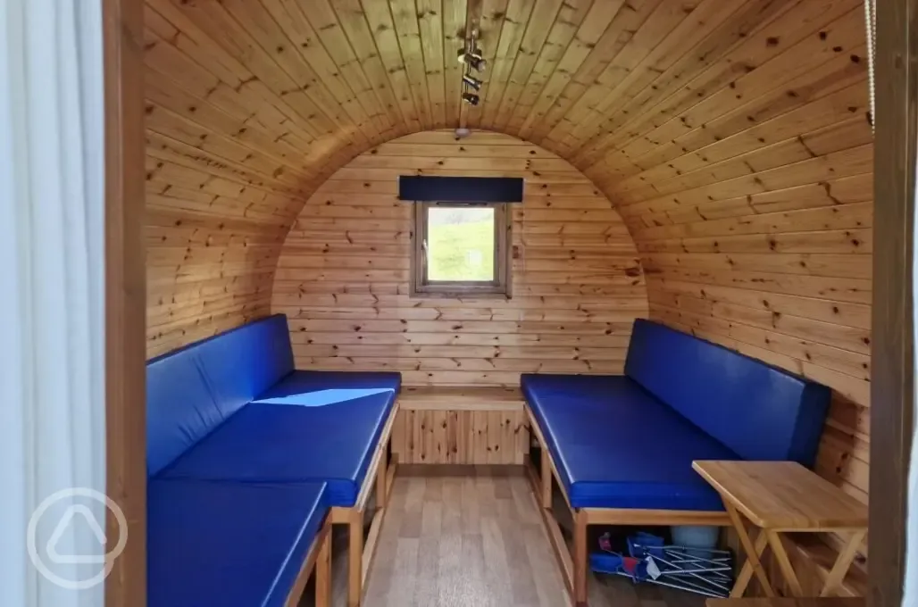 Gypsy pod interior