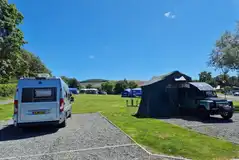 Electric hardstanding pitches