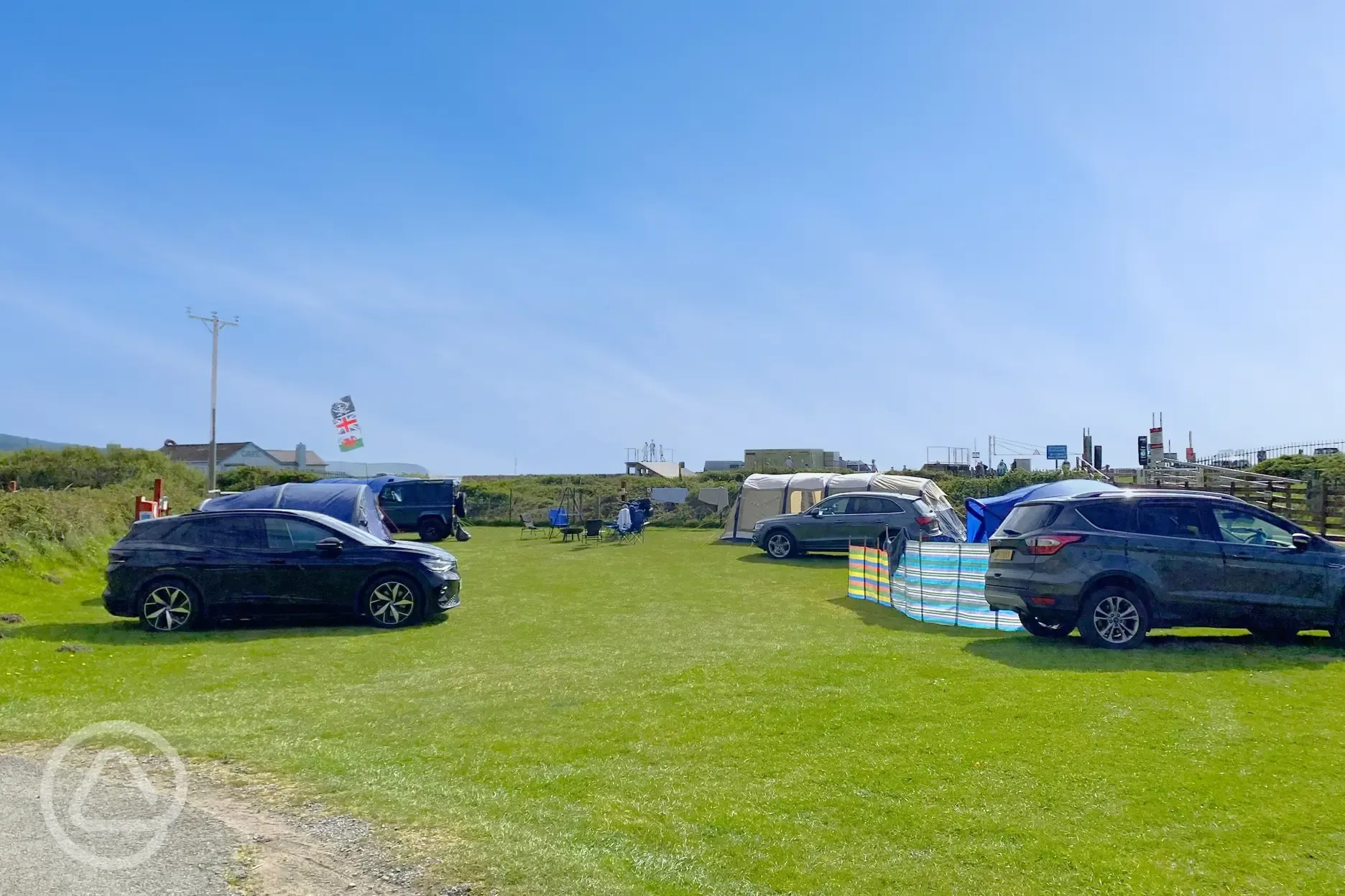 Non electric grass pitches (8m x 6m)