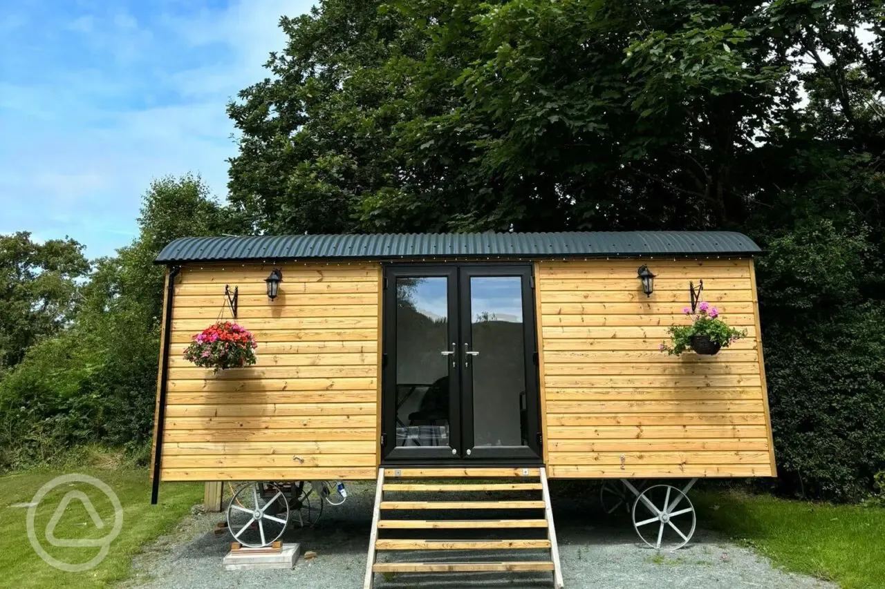 Owain shepherd's hut