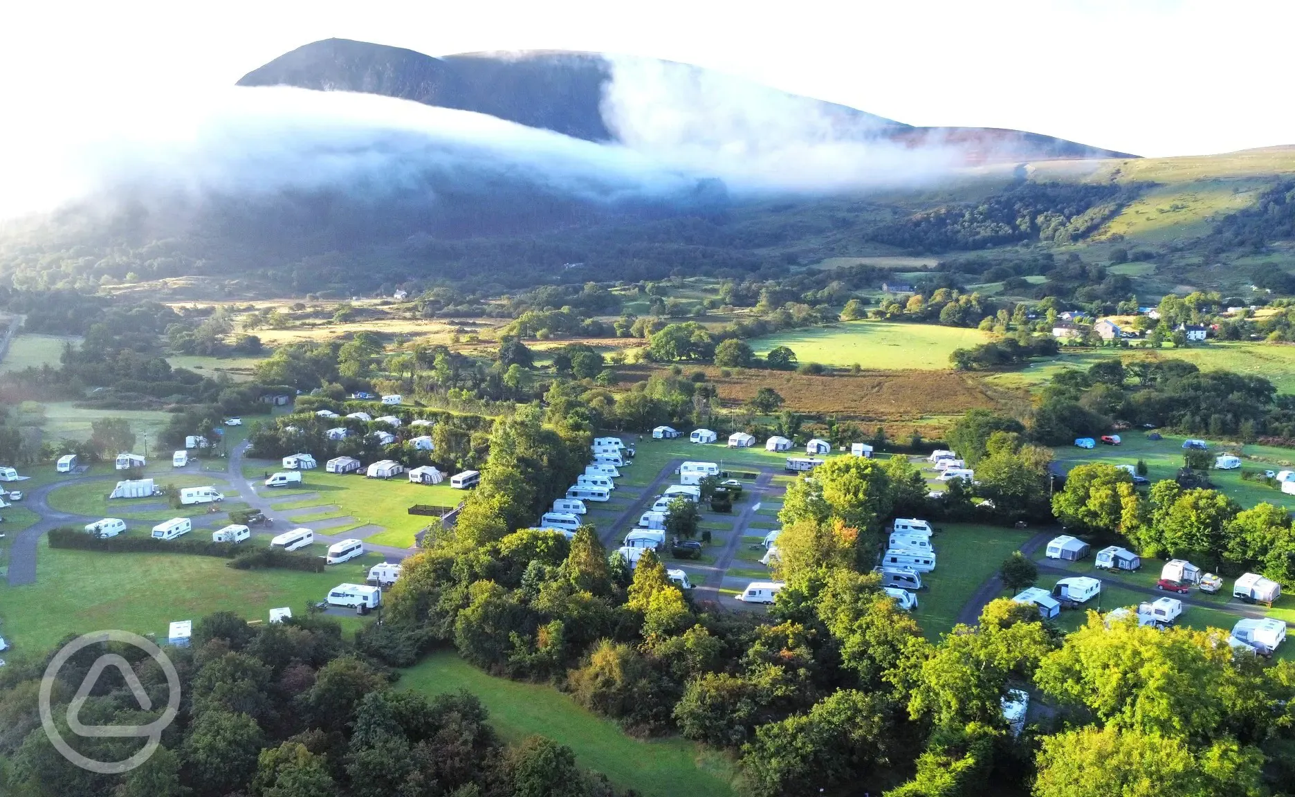 Aerial of the site