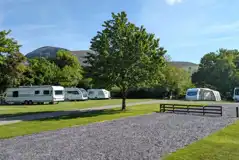 Grass and electric hardstanding pitches Grass and electric hardstanding pitches