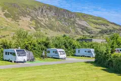 Fully serviced hardstanding pitches