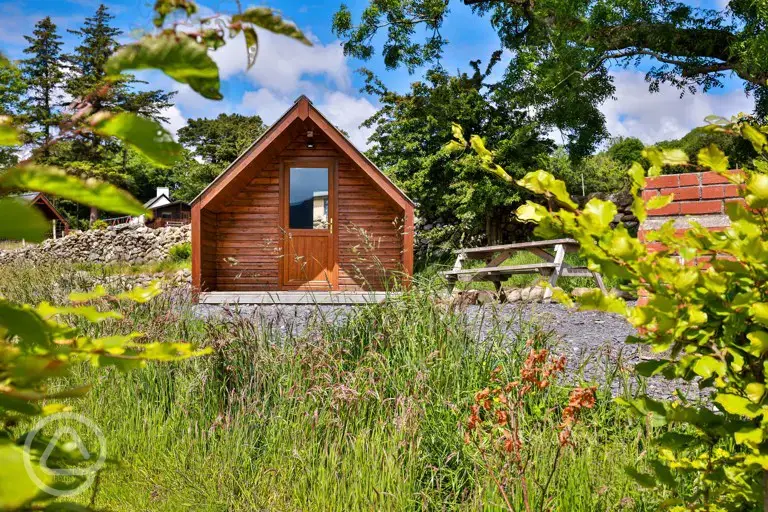 Camping pods (dog friendly)