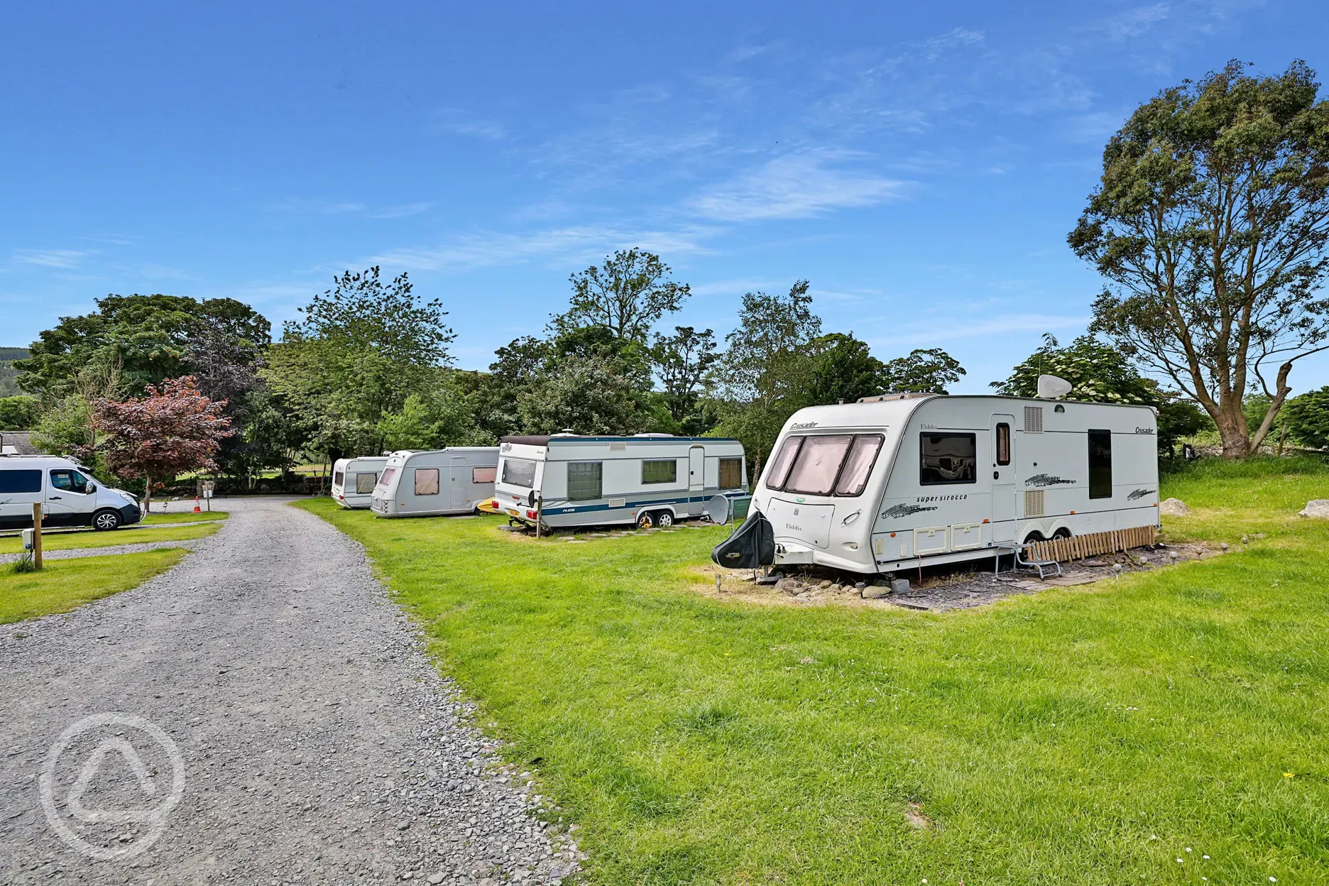 Hardstanding pitches