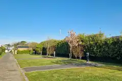 Fully serviced pitches with electric, waste and water hook ups Fully serviced pitches with electric, waste and water hook ups