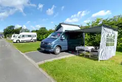 Fully serviced pitches with electric, waste and water hook ups Fully serviced pitches with electric, waste and water hook ups