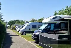 Fully serviced hardstanding touring pitches at Garreg Goch Holiday Park Fully serviced hardstanding touring pitches at Garreg Goch Holiday Park