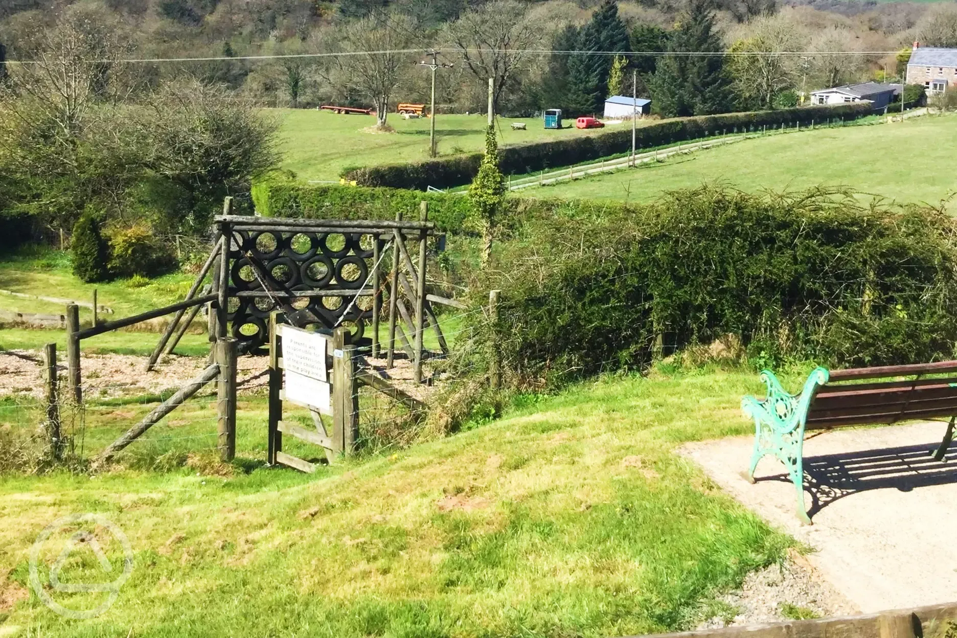 Small play area at Gwaun Vale