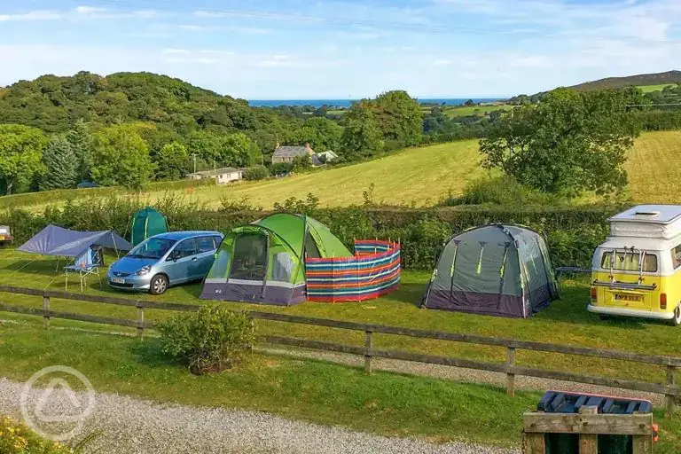 Camping pitches